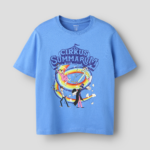 Cirkus Summarum t-shirt i blå.
