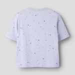 Bagsiden af Cirkus Summarum t-shirt i lilla.